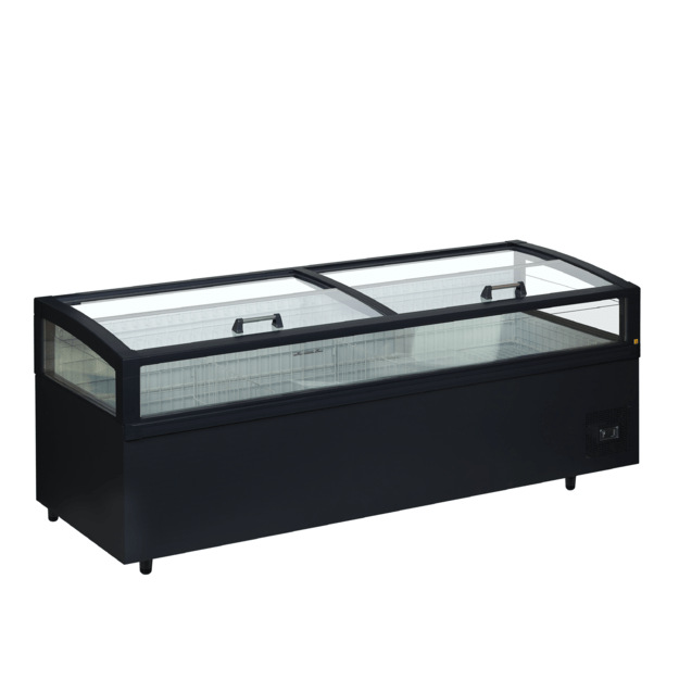 Supermarket cooler/freezer with excellent product visibilty View 250 CF VS B
