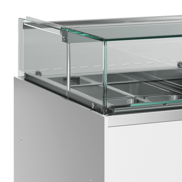 Dual temperature scoop ice cream freezer DELTA NEW 4