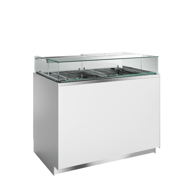 Dual temperature scoop ice cream freezer DELTA NEW 1