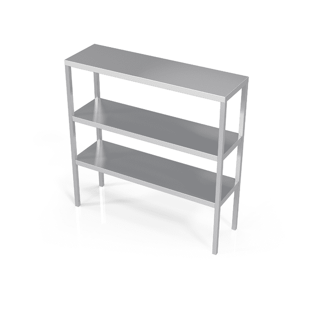 Novameta LPL3 tabletop shelf, 2000 × 400 × 1000 mm