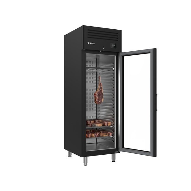 INFRICO AGB701MDAB – sauso mėsos brandinimo šaldytuvas, 560 l