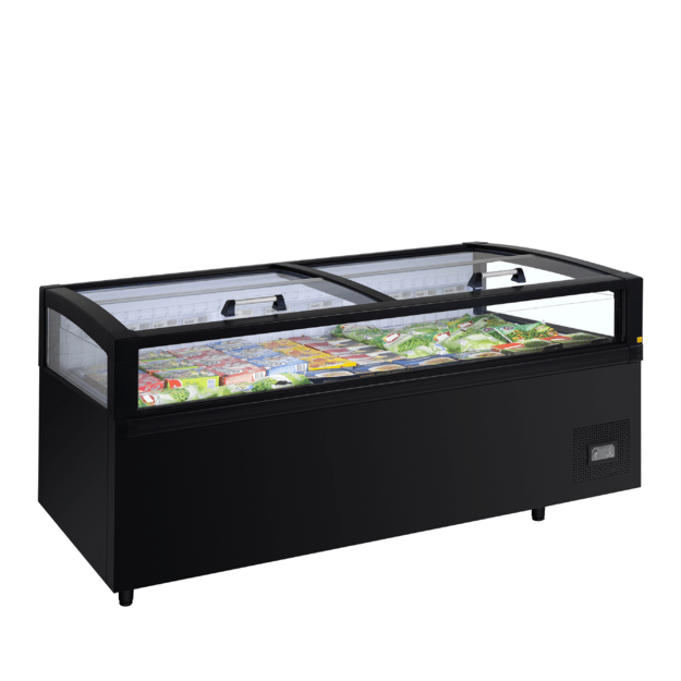 Supermarket cooler/freezer with excellent product visibilty View 200 CF VS B