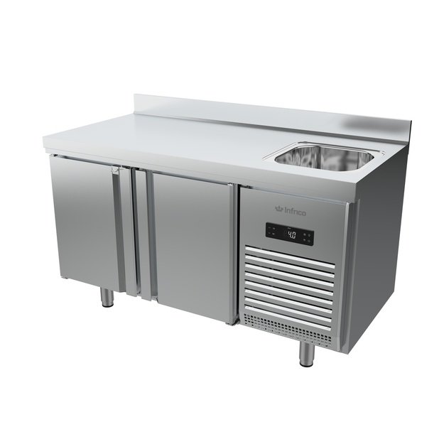 INFRICO BMGN 1470 F – šaldymo stalas su plautuve, 305 l
