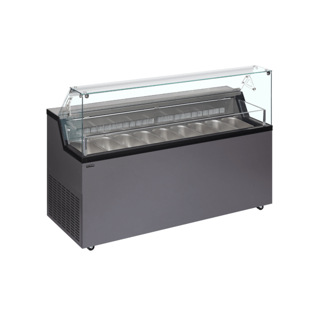 Scoop ice cream freezer with serveover MIRABELLA 9