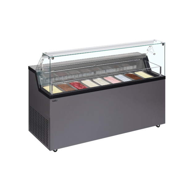 Scoop ice cream freezer with serveover MIRABELLA 9
