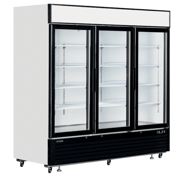 Elegant display cooler with canopy LGC7500 4