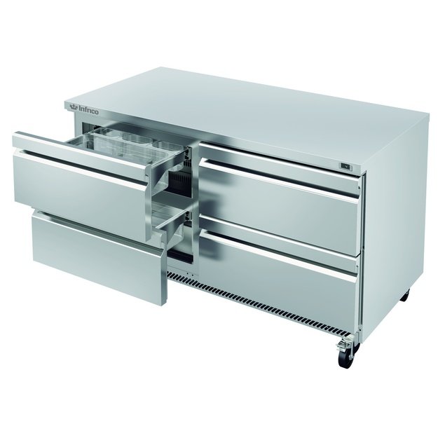 INFRICO UC 60 R – šaldymo stalas, 480 l