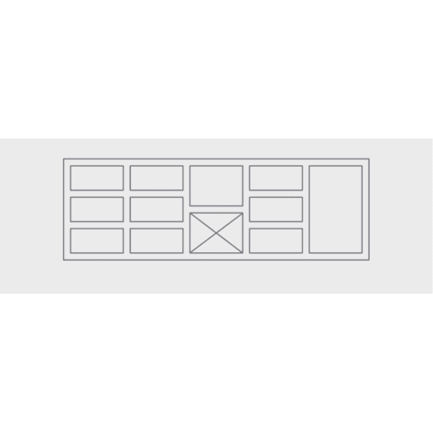 Novameta FP0-E404 refrigerated counter, 2130 × 700 × 900 mm