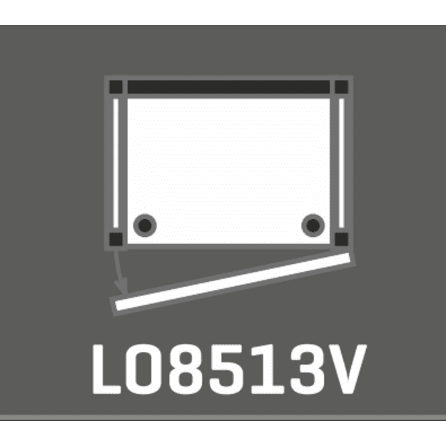 INFRICO VITRA LO85 – vyno ekspozicinė vitrina, 850 mm, 4 stiklinimo variantai