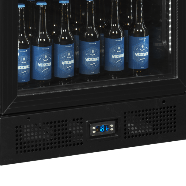Energy-efficient bottle cooler CEV435CP BLACK
