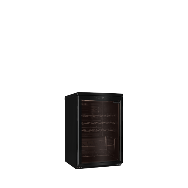 Undercounter Wine Cooler with Fan SC85 BLACK