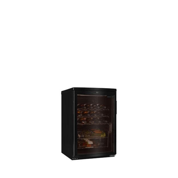 Undercounter Wine Cooler with Fan SC85 BLACK