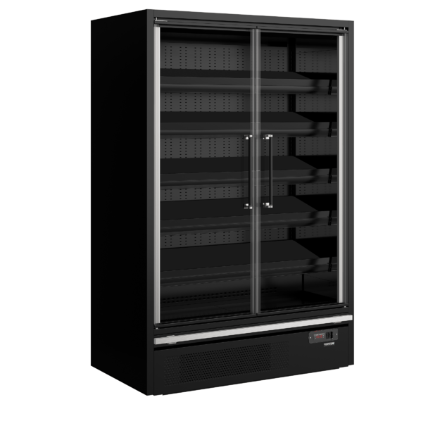 Energy efficient multideck cooler with doors Galaxy+ GP14FGD Black