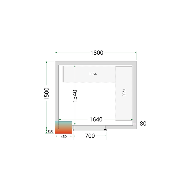  Shelf Rack System Kit