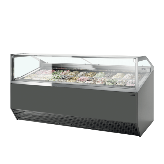 Premium scoop display with double airflow SUPER CAPRI 12