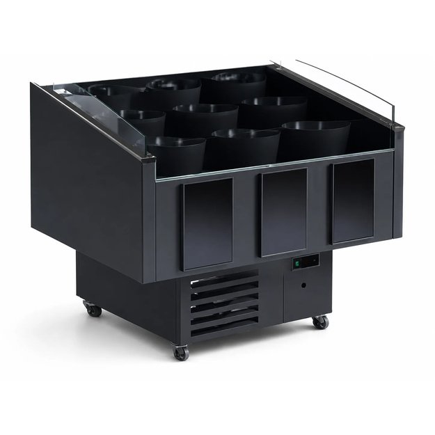 Talpus mobilus gėlių šaldymo prekystalis RAPA L-BK 145