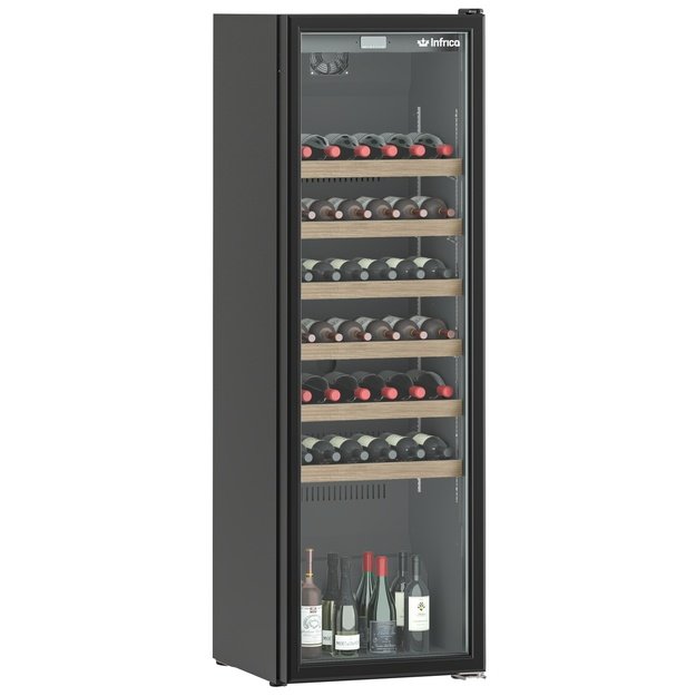 INFRICO EVV90B – vyno šaldytuvas, 90 butelių