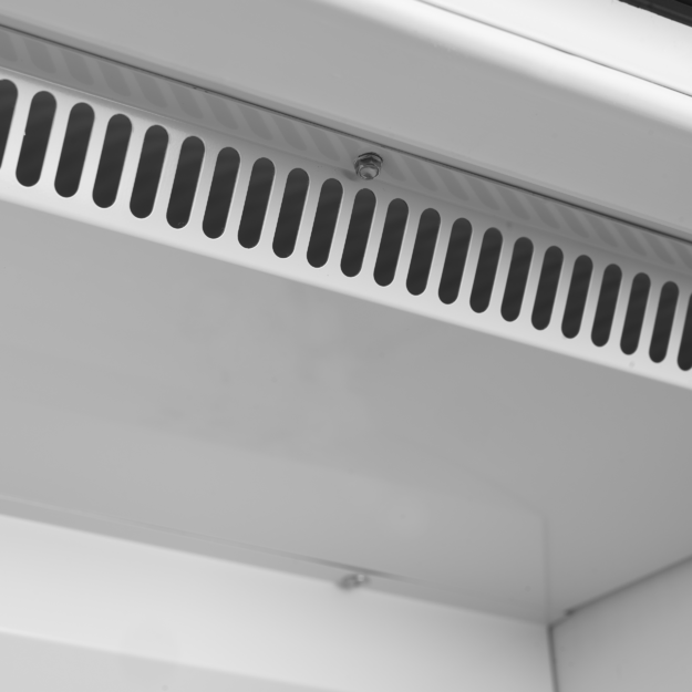 Classic 1-door storage cooler, stainless steel UR400X1