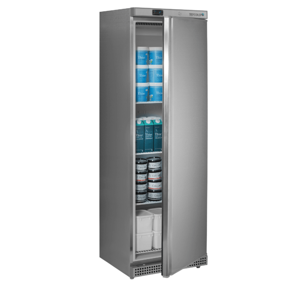 Classic 1-door storage cooler, stainless steel UR400X1