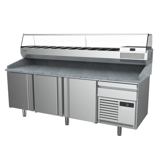 INFRICO MP 2300 – picų ruošimo šaldymo stalas, 700 + 70 l