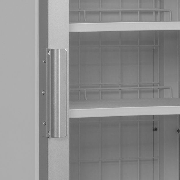 Display freezer with adjustable shelves UFSC1450GCP NF Silver