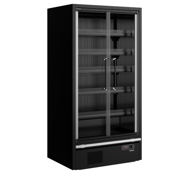 Energy efficient multideck cooler with doors Galaxy+ GP10FGD Black