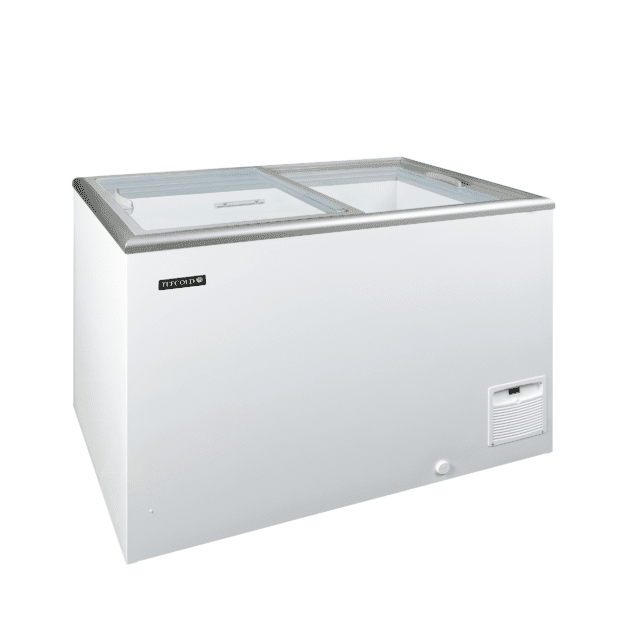 Chest freezer for a great product display IDA300-W1