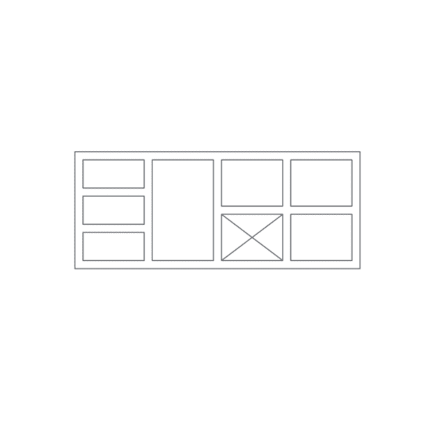 Novameta reguliuojamo aukščio šaldymo stalas FPR-E303, 1920 × 700 × 800–1000 mm