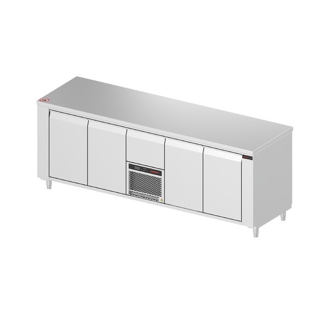 Novameta reguliuojamo aukščio šaldymo stalas FPR-E404, 2330 × 700 × 800–1000 mm