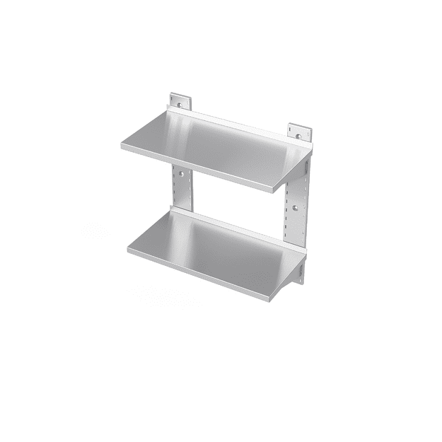 Novameta LSI2 adjustable wall shelf, 1100 × 300 × 666 mm