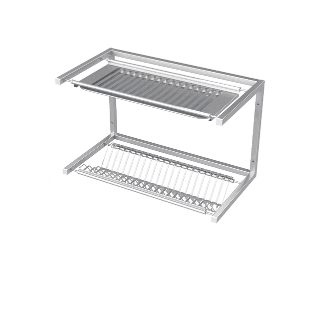 Novameta LSD2 dish-drying wall shelf, 1400 × 330 × 330 mm