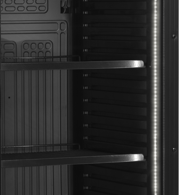 Black display cooler with great visual impact CEV425 BLACK