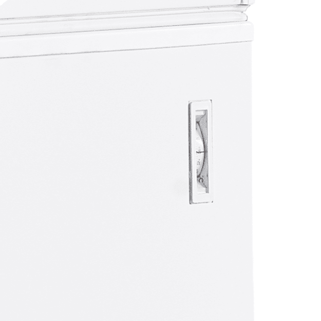 Chest freezer with two-piece lid FR606S SL