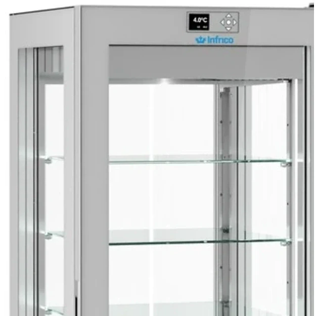 Vertikali konditerinė šaldymo vitrina INFRICO LO8214L – 850 mm, VITRA