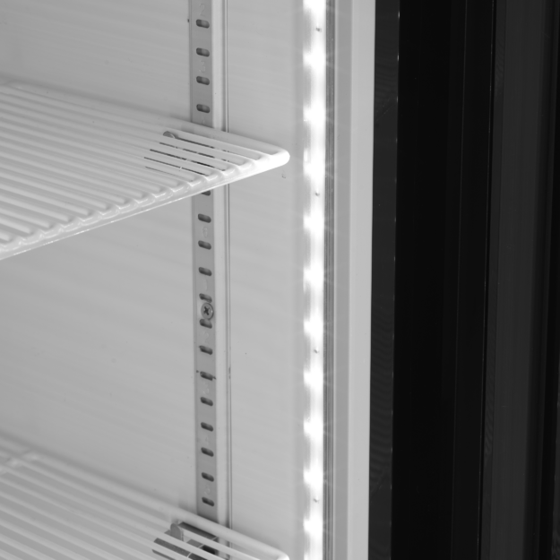 Slim display freezer with canopy UDA-F437V-CB1 4