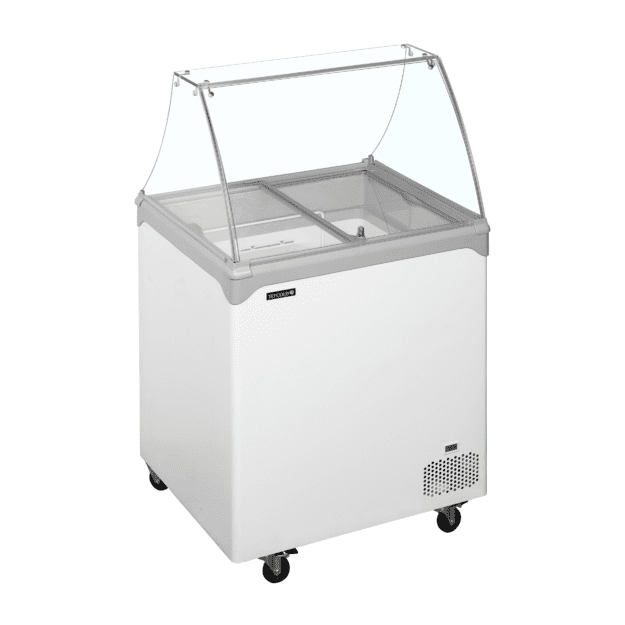 Static scoop ice cream freezer NIC202SC-SO