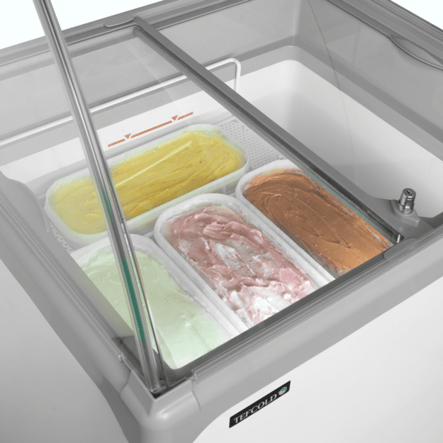 Static scoop ice cream freezer NIC202SC-SO