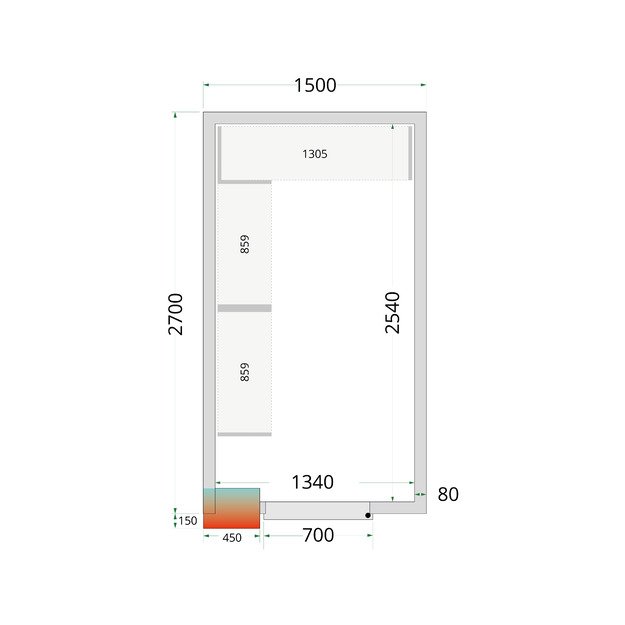 Lengvas, ekonomiškas ir efektyvus sandėliavimas šaltose patalpose CRPF1527 13