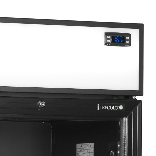 Energiją taupantis gėrimų šaldytuvas CEV435CP BLACK