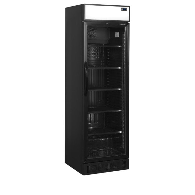 Energiją taupantis gėrimų šaldytuvas CEV435CP BLACK