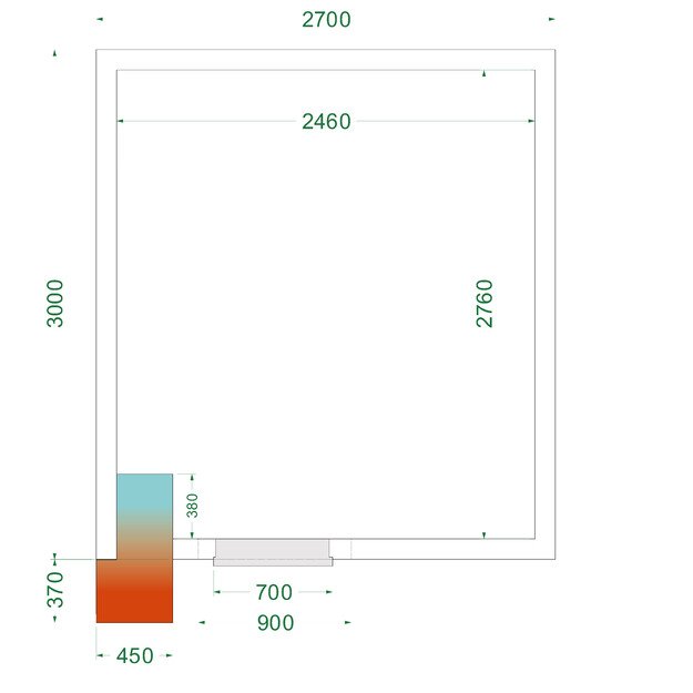 Lengvas, ekonomiškas ir efektyvus sandėliavimas šaldymo patalpoje CRNF2730 5