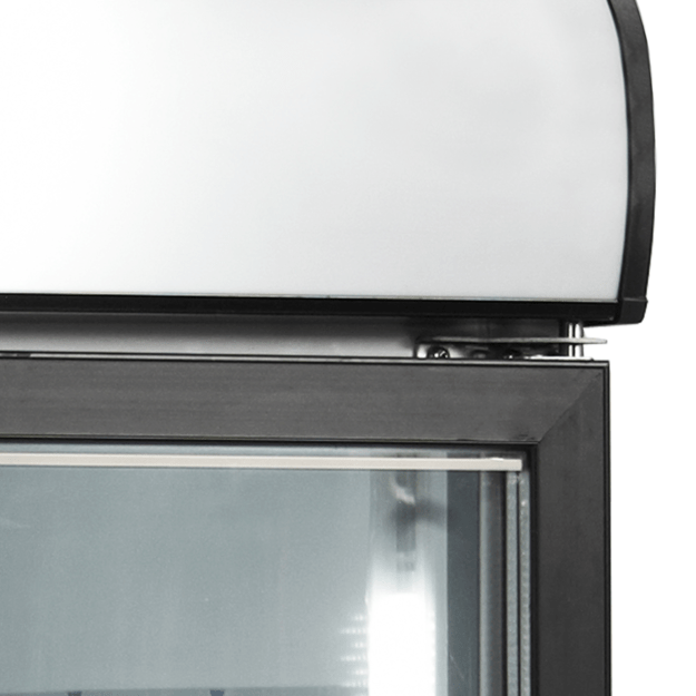  NF7500G vitrininis šaldiklis trijų durų