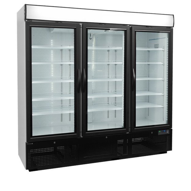  NF7500G vitrininis šaldiklis trijų durų